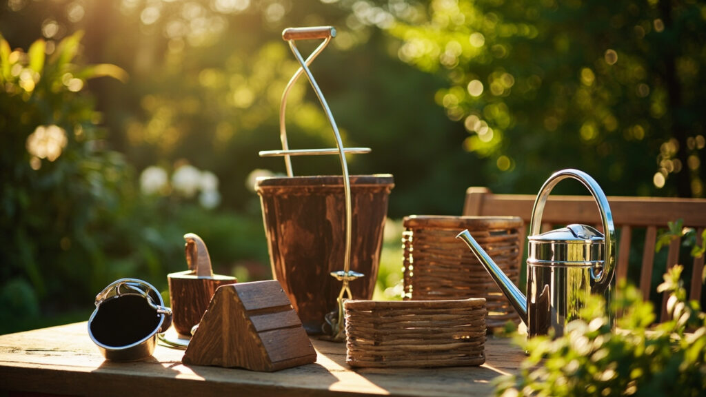 Accessoires de jardinage : choisir qualité, ergonomie et durabilité sans aucun texte