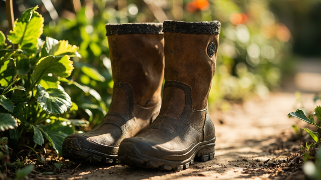 Bottines de jardinage pour femme : choisir, entretenir et acheter sans aucun texte