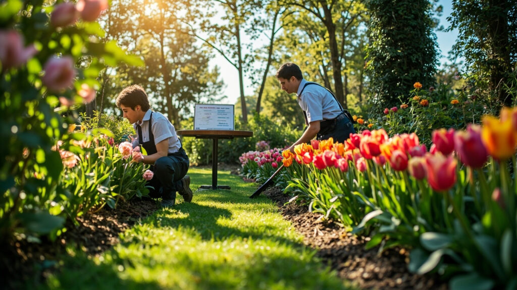Entretenir son jardin avec un service à la personne : tarifs et aides sans aucun texte