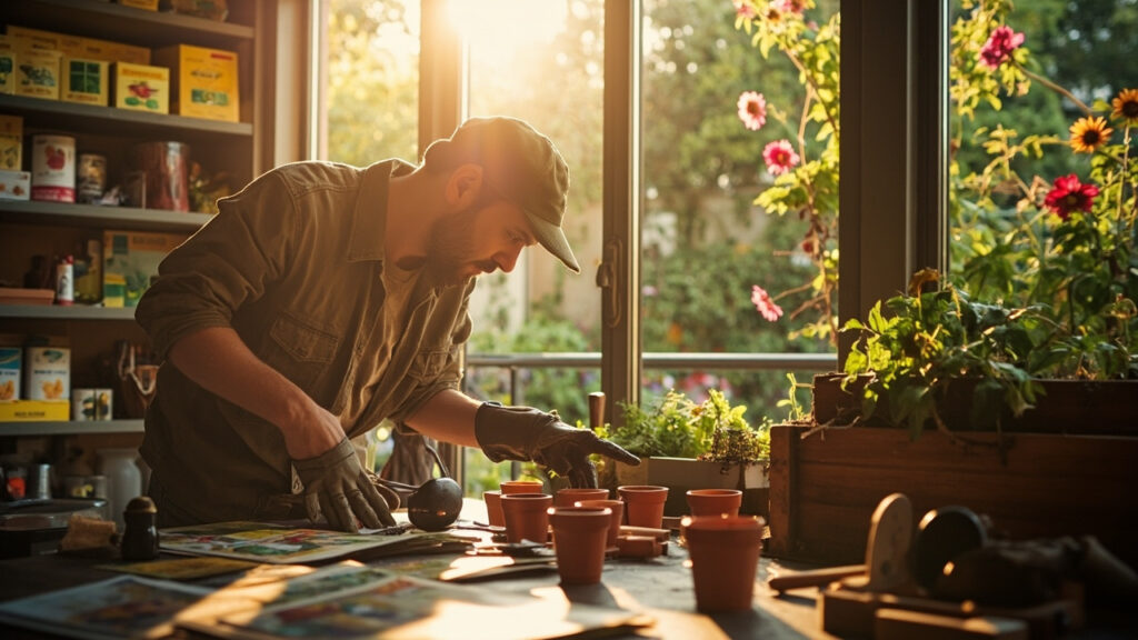 Choisir le kit de jardinage idéal pour balcon et potager sans aucun texte