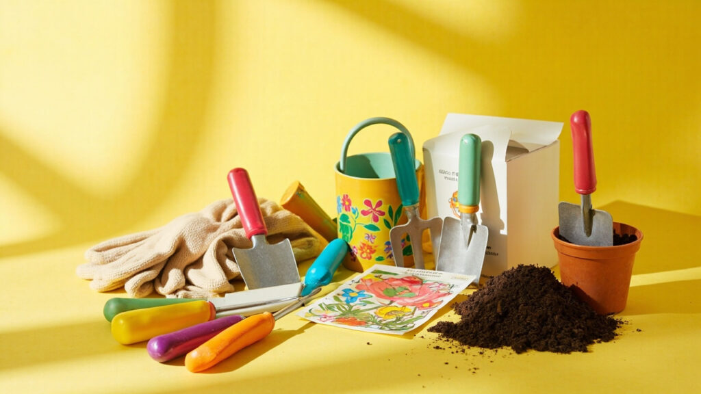 Kit de jardinage pour enfant de 3 ans : guide pratique sans aucun texte