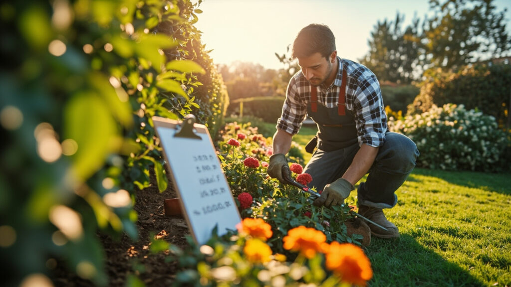 Quel tarif horaire pour un jardinier en CESU et comment le calculer sans aucun texte