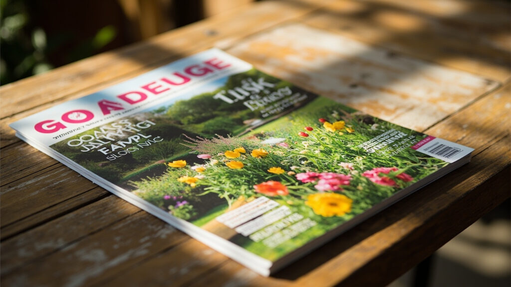 Choisir et utiliser un magazine de jardinage sans aucun texte