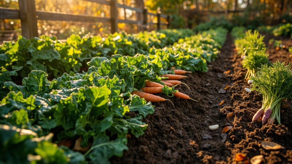 Quels légumes planter en septembre et octobre pour le potager sans aucun texte