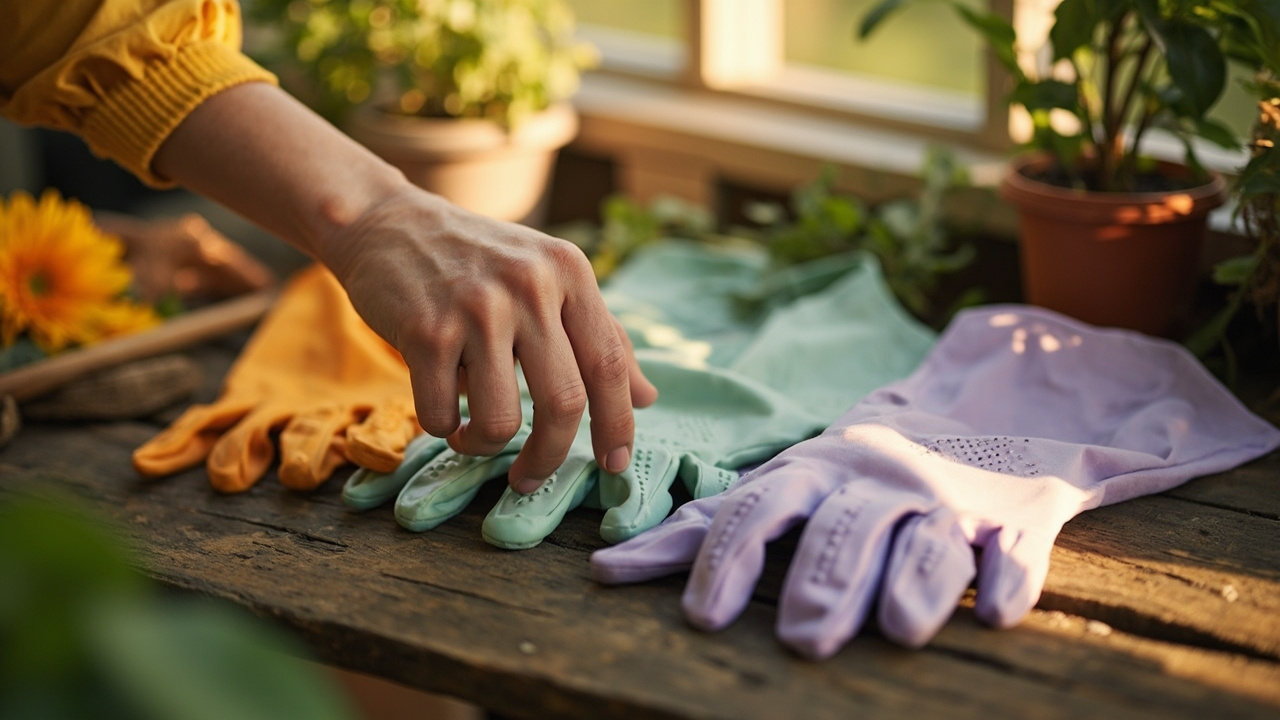 Choisir les gants de jardinage en latex