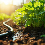 Goutte à goutte pour le jardin : économiser l'eau et améliorer les récoltes sans aucun texte