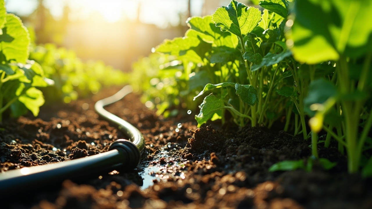 Goutte à goutte pour le jardin : économiser l’eau et améliorer les récoltes