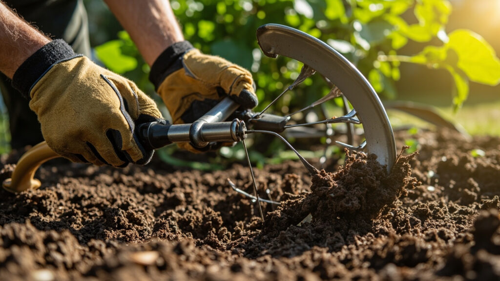 Griffe rotative de jardinage : bien choisir et utiliser sans aucun texte