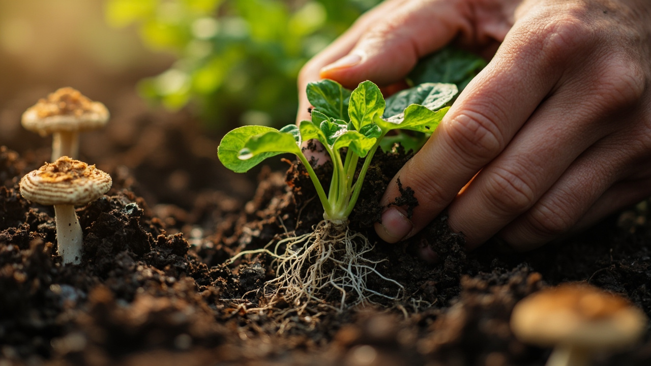 Jardiner avec les champignons pour un potager mycorhizé
